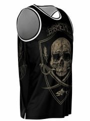 Skulls N' Swords Basketball Tank Right Side