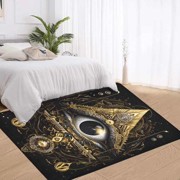 All Seeing Eye Tattoo Art Carpet bedroom