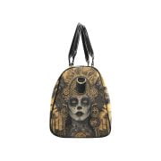 La Catrina Skull Day of the Dead Tattoo Art Travel bag side
